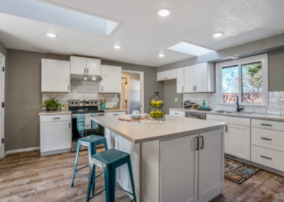 Large kitchen island remodel in Boise