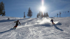 Skiing at Bogus Basin